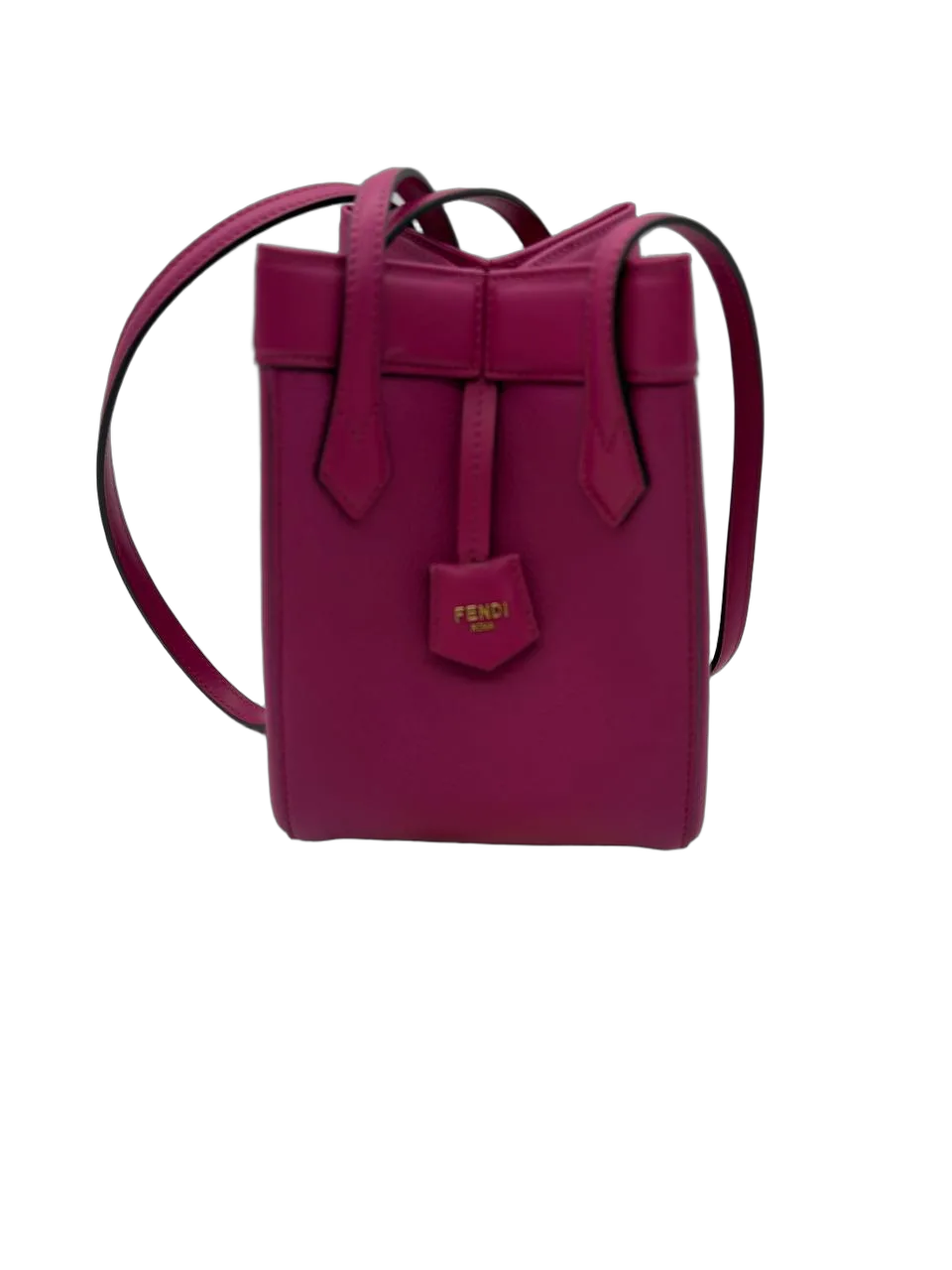 Fendi Borsa Origami Mini Fucsia — foto 7