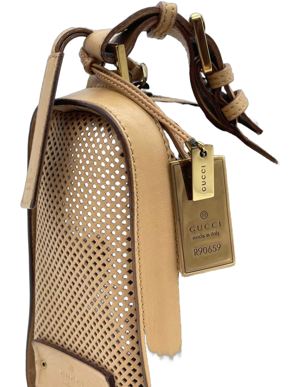 Gucci Borsa in pelle traforata — foto 7
