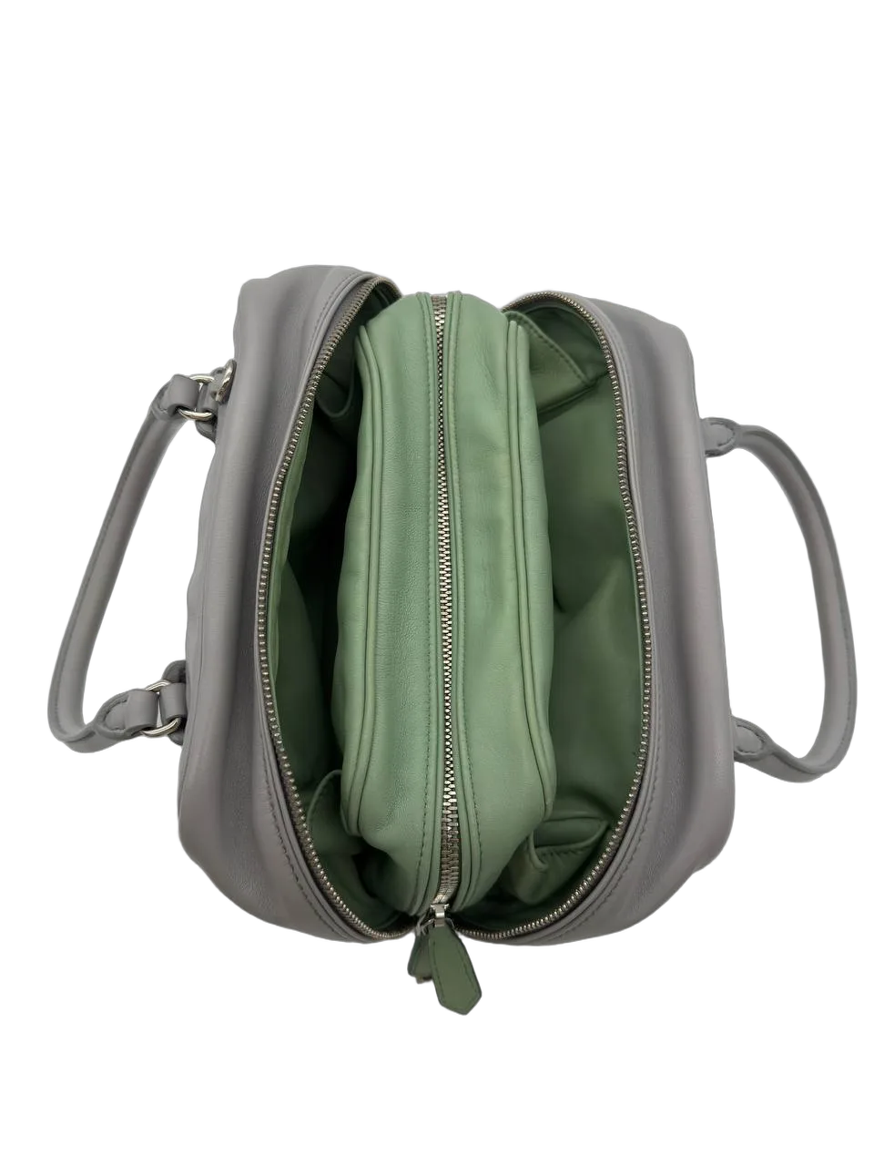 Miu Miu Bow Bag Grigio Small — foto 4