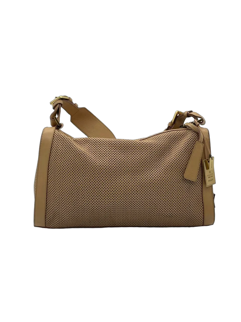 Gucci Borsa in pelle traforata
