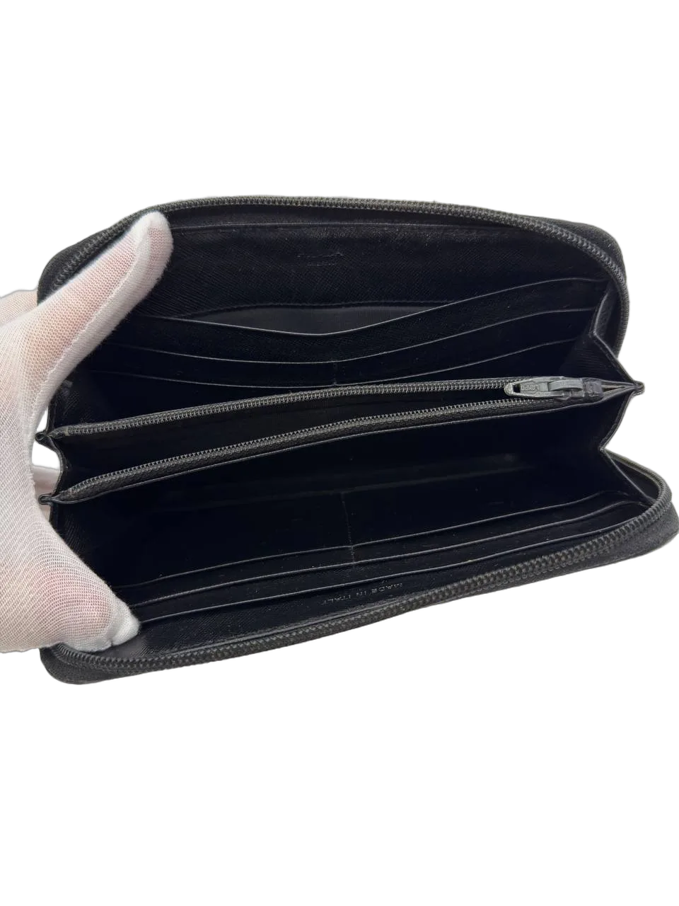 Prada Portafoglio in pelle Nero — foto 4
