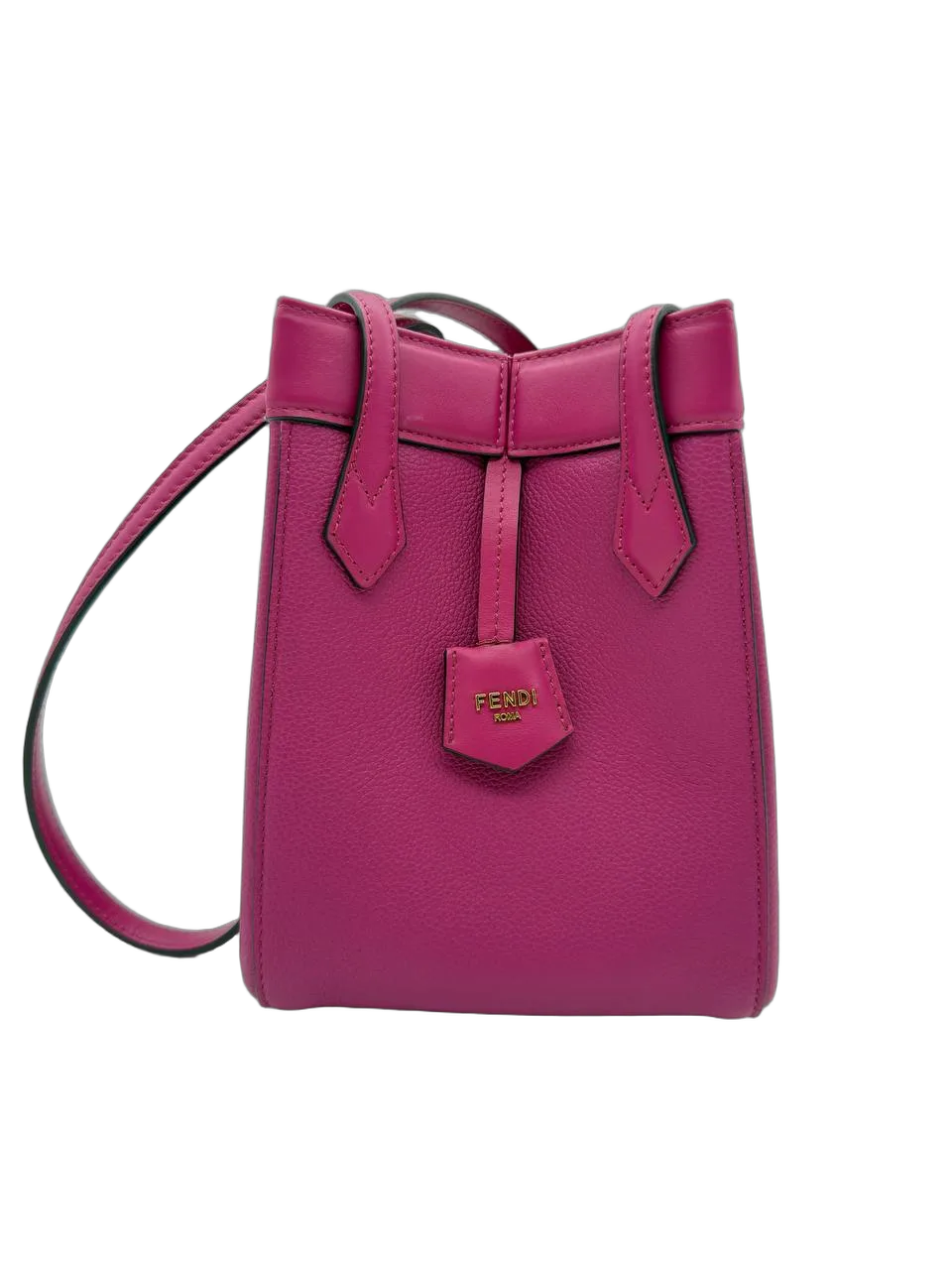 Fendi Borsa Origami Mini Fucsia