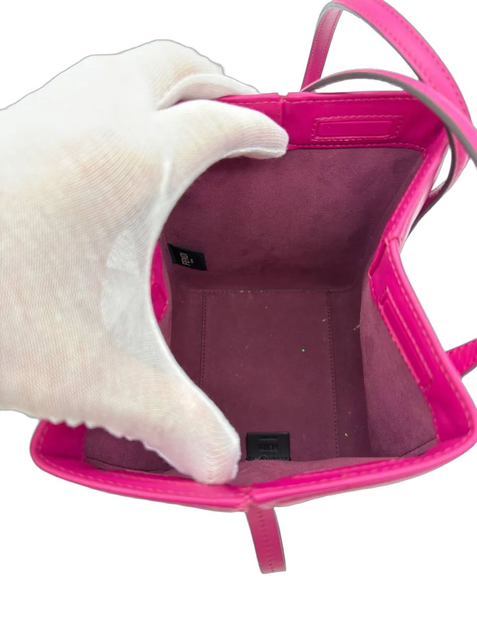 Fendi Borsa Origami Mini Fucsia — foto 4